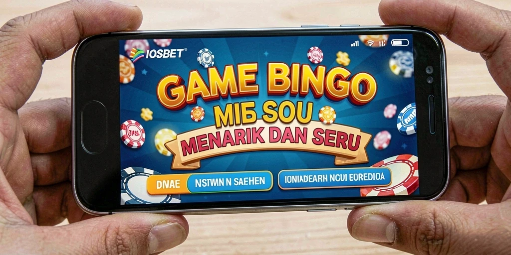 Tampilan seru gameplay IOSBET dengan berbagai pilihan Bingo.