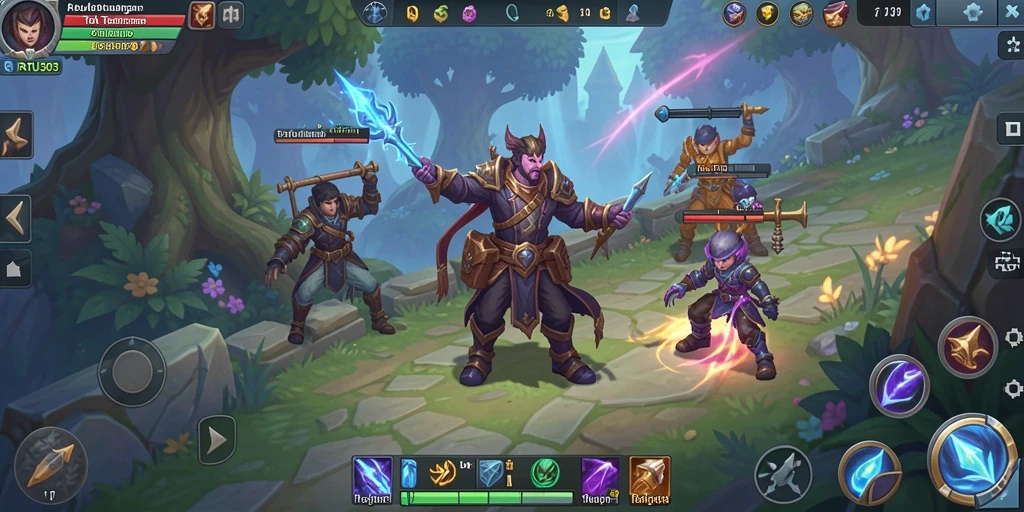 Gameplay seru dalam dunia fantasi RATU303 yang luas.