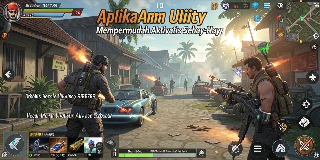Screenshot utama RR789 menampilkan antarmuka aplikasi Utility yang bersih dan terorganisir.
