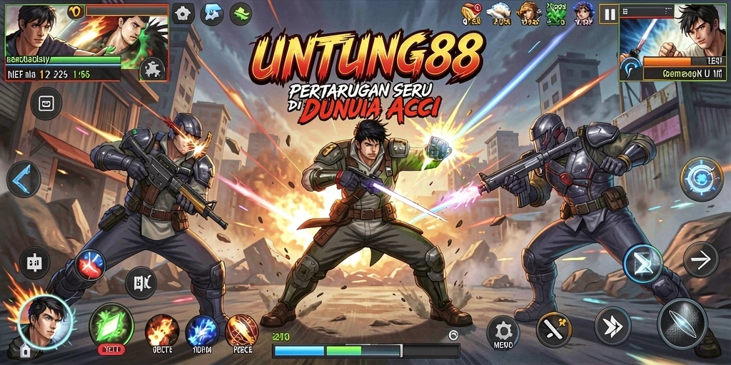 Screenshot di UNTUNG88 menunjukkan aksi pertarungan yang mendebarkan.